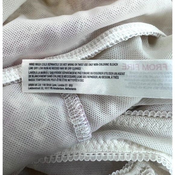 Free People Intimately Spring Soiree Printed Bodysuit Size Medium - Picture 8 of 10